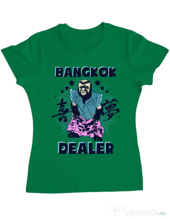 Tricou ADLER dama Bangkok dealer Verde mediu