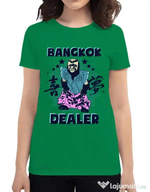 Tricou ADLER dama Bangkok dealer Verde mediu