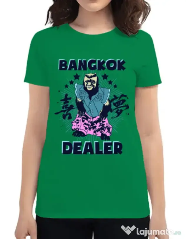 Tricou ADLER dama Bangkok dealer Verde mediu