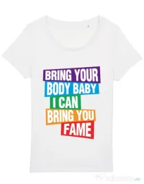 Tricou STANLEY STELLA dama Bring your body Alb
