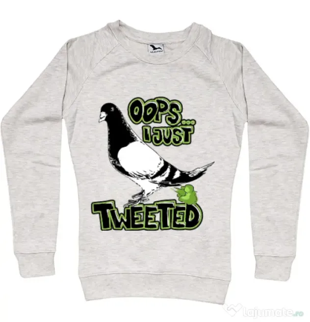 Bluza ADLER dama I just tweeted Migdala melanj