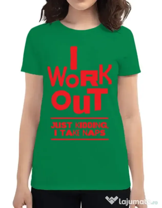 Tricou ADLER dama I work out Verde mediu