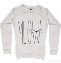 Bluza ADLER dama I am a cat Migdala melanj