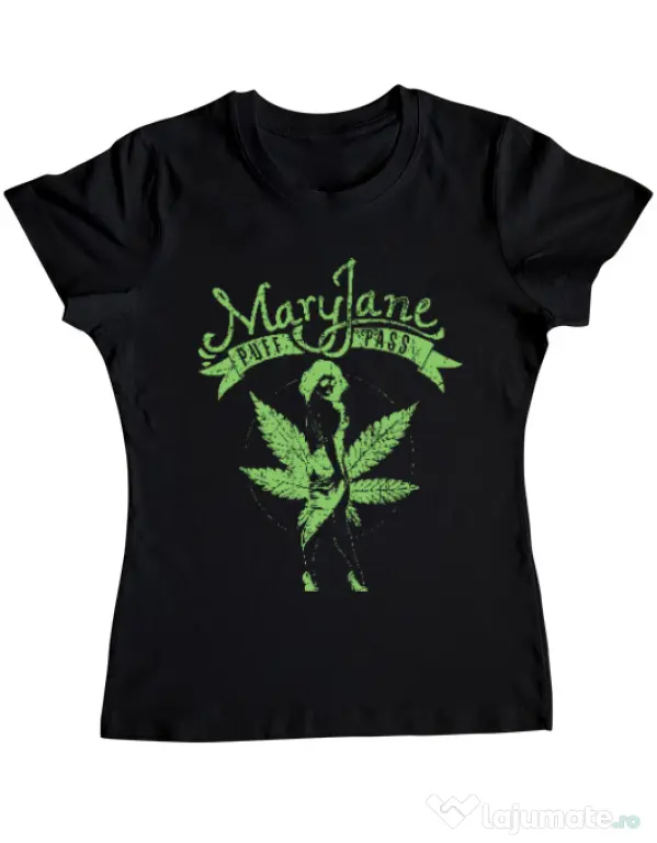 Tricou ADLER dama Mary Jane Negru