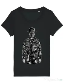 Tricou STANLEY STELLA dama The son of grenade Negru