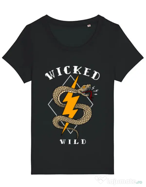 Tricou STANLEY STELLA dama Wicked wild Negru