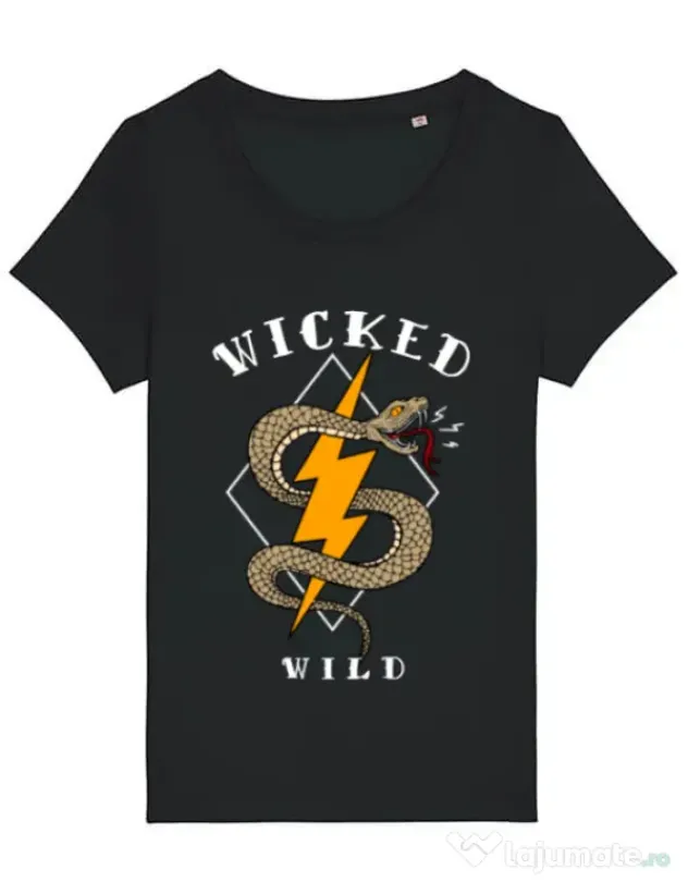 Tricou STANLEY STELLA dama Wicked wild Negru