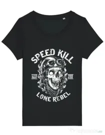 Tricou STANLEY STELLA dama Speed kill Negru
