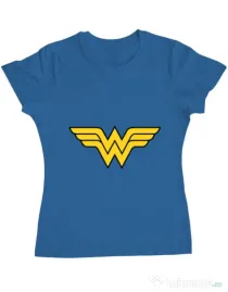 Tricou ADLER dama Wonder woman Albastru azuriu
