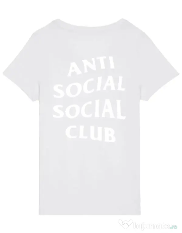 Tricou STANLEY STELLA dama Anti social Alb