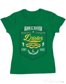 Tricou ADLER dama Dristor Verde mediu