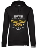 Hoodie dama cu gluga Drumul taberei Negru