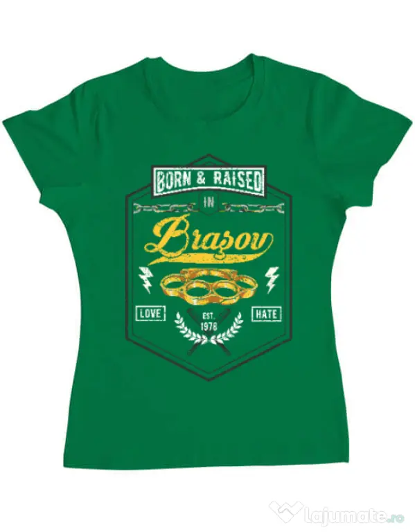 Tricou ADLER dama Brasov Verde mediu