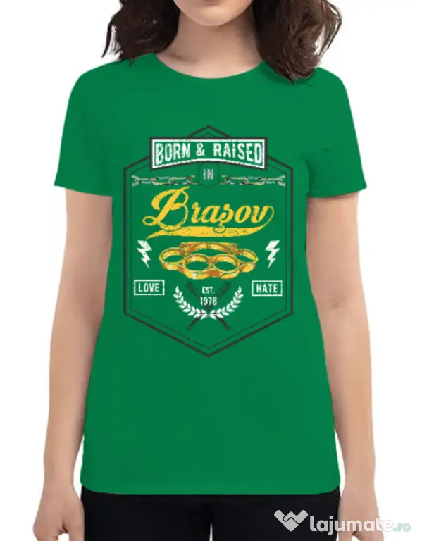 Tricou ADLER dama Brasov Verde mediu