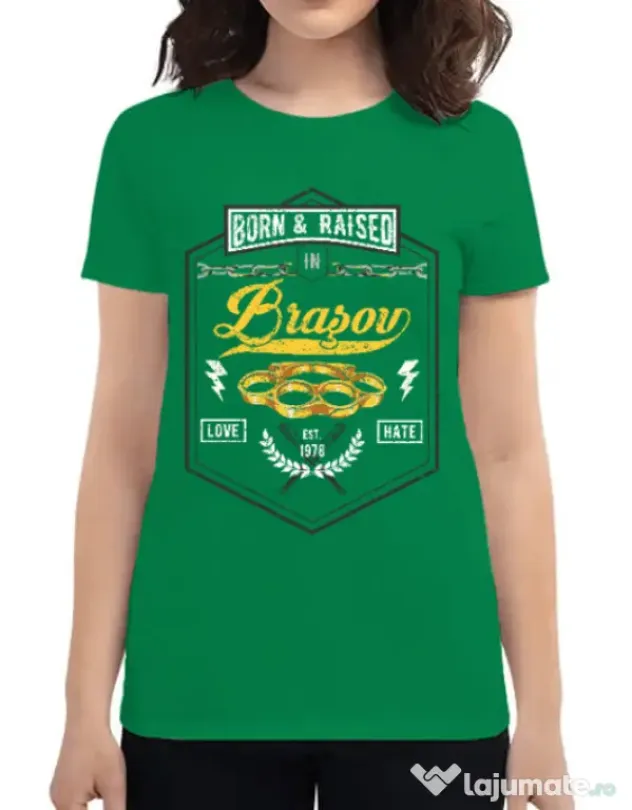 Tricou ADLER dama Brasov Verde mediu