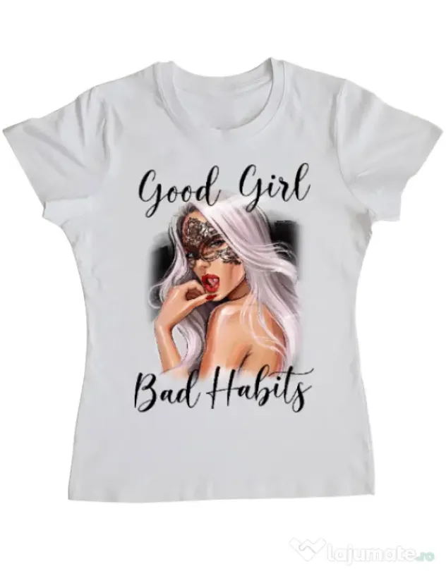 Tricou ADLER dama Mistress Alb