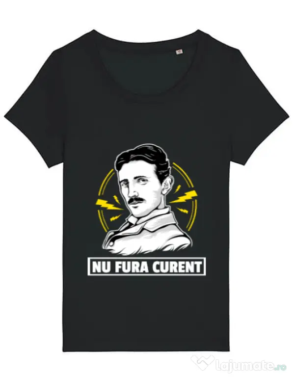 Tricou STANLEY STELLA dama Nu fura curent Negru