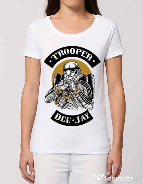 Tricou STANLEY STELLA dama Trooper Dee Jay Alb