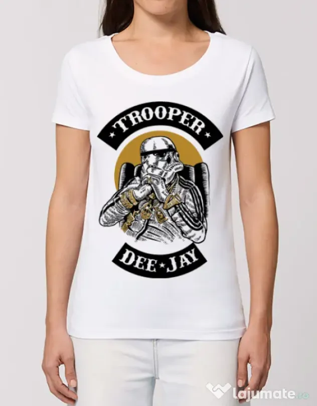 Tricou STANLEY STELLA dama Trooper Dee Jay Alb