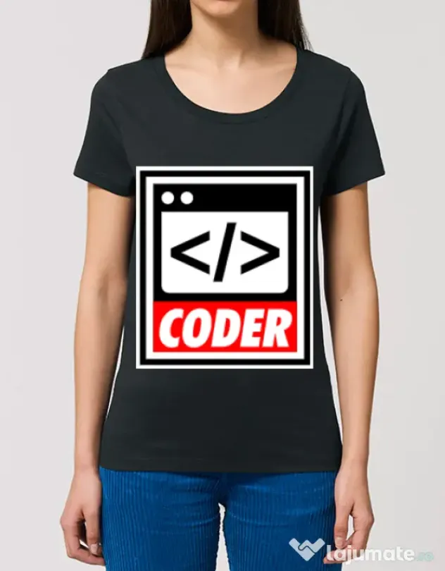 Tricou STANLEY STELLA dama Coder Negru