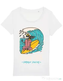 Tricou STANLEY STELLA dama stay cool Alb