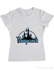 Tricou ADLER dama Transylvania Alb