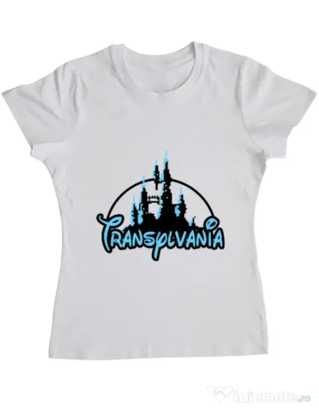 Tricou ADLER dama Transylvania Alb