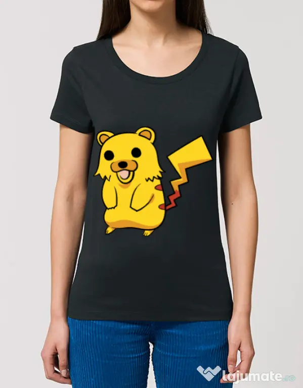 Tricou STANLEY STELLA dama Pika Pika Negru