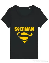 Tricou STANLEY STELLA dama Sperman Negru
