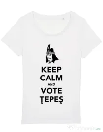 Tricou STANLEY STELLA dama Vote Tepes Alb