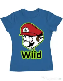 Tricou ADLER dama Wiid Albastru azuriu