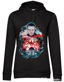 Hoodie dama cu gluga Bitchin Negru