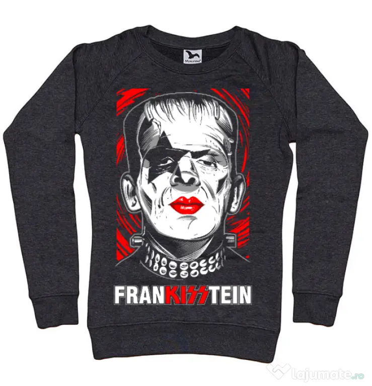 Bluza ADLER dama FRANKISSTEIN Negru melanj