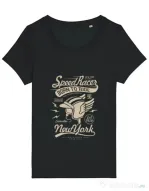 Tricou STANLEY STELLA dama Speed Racer Negru
