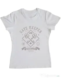 Tricou ADLER dama Gate Keeper Alb