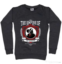 Bluza ADLER dama The Empire of Darkside Negru melanj
