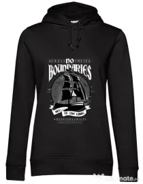 Hoodie dama cu gluga No Boundaries Negru