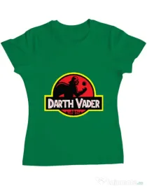 Tricou ADLER dama Darth Vader Verde mediu
