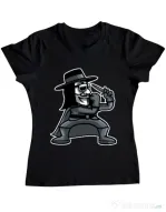 Tricou ADLER dama Fighting Vendetta Negru