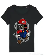 Tricou STANLEY STELLA dama Player head Negru