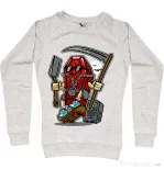 Bluza ADLER dama Coffin Skater Migdala melanj