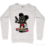 Bluza ADLER dama Gangsta Mouse Migdala melanj