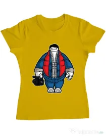 Tricou ADLER dama Baymarty Galben