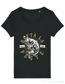 Tricou STANLEY STELLA dama Bafta la peste Negru