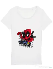 Tricou STANLEY STELLA dama Deadrace Alb