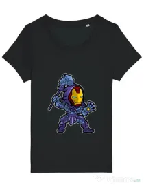 Tricou STANLEY STELLA dama Iron Skeletor Negru
