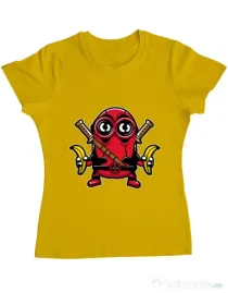 Tricou ADLER dama Minionpool Galben