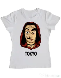 Tricou ADLER dama Tokyo Alb