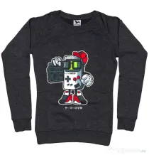 Bluza ADLER dama Game Kid Negru melanj