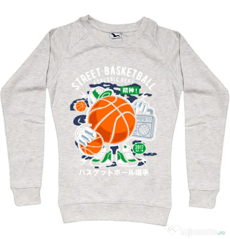 Bluza ADLER dama Street Basketball Migdala melanj